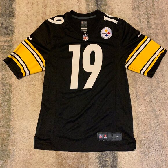 Nike On Field Ju Ju Smith-Schuster #19 Pittsburgh Steelers NFL Jersey Small - Picture 1 of 9